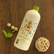 可以喝的奶瓶清洗液！BabyGanics 甘尼克宝贝 餐具清洁液替换装 无香型 937ml