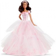 美非混血 Barbie 芭比娃娃 2016生日心愿版