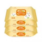 Pureyoung 飘漾 婴幼儿湿巾 80片*3包 滋润带盖型   9.9元