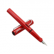 凌美（lamy） safari 狩猎者系列 钢笔 F尖 德古拉红 *2件