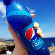 巴厘岛特有进口 百事可乐 blue 蓝色 梅子味 450ml 2件减10 4件减20