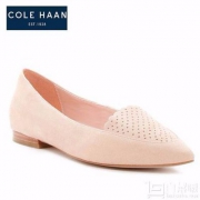 Cole Haan 可汗 Allison Skimmer女士真皮平底鞋 新低$44.99