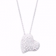 七夕礼物，SWAROVSKI 施华洛世奇 白色水晶镶钻项链 1121055 $35.99