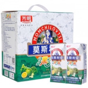 限北京/天津/重庆：光明 莫斯利安 2果3蔬(绿果)常温酸奶200g*12盒钻石装