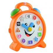 费雪牌（Fisher-Price）  DLM55 趣味小闹钟 双语 *2件