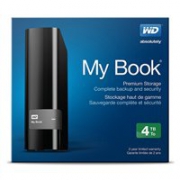 西部数据 My Book 3.5"加密 USB3.0 移动硬盘 4TB