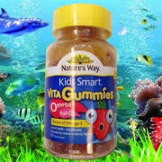 Nature's Way 佳思敏 Omega-3儿童鱼油咀嚼软糖 60粒*2瓶
