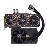 七彩虹（Colorful） iGame GTX1080Ti Kudan显卡 九段卡可拆卸水冷套件（冷头、一体化设计的水泵、冷排）