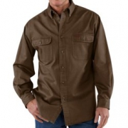 凑单品！Carhartt 男士纯棉长袖衬衫 2nd版