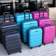 新低价：Samsonite新秀丽 Omni PC万向轮拉杆箱 3件套 蓝色