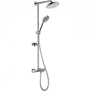 Hansgrohe 汉斯格雅 27215A 220Air Power 空气注入式淋浴管+皂碟
