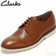 限Prime会员，镇店之宝 Clarks 其乐 Tulik Edge 男士真皮牛津鞋 两色
