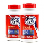 Schiff Movefree 氨糖维骨力软骨素 维D版 蓝瓶 80粒 *2瓶