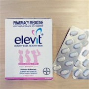 澳洲Elevit 爱乐维叶酸片 备孕/孕妇孕期营养维生素 100片