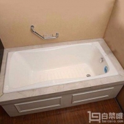 限PRIME会员，KOHLER 科勒 百利事铸铁浴缸 K-17270T