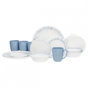 CORELLE 美国康宁 白色餐具20件套