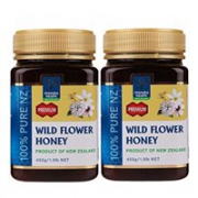 新西兰进口 Manuka Health 蜜纽康 野花蜜455g＊2瓶