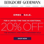 Bergdorf Goodman官网，精选奢侈品大牌 Prada、Jimmy choo、Balenciaga、Miu Miu等