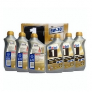 美孚（Mobil）   金装1号增强版 EP 5W-30 全合成润滑油 946ml *6瓶