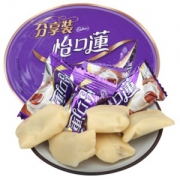 【京东超市】怡口莲 巧克力风味夹心牛奶糖 柔滑牛奶原味 188g（新老包装随机发售） *6件