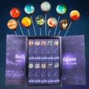 果允 创意星空棒棒糖礼盒装 蓝色星空十支装