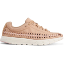 NIKE Mayfly woven faux leather-trimmed faux suede sneakers女士运动鞋