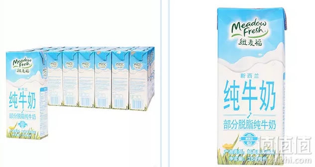 纽麦福部分脱脂牛奶