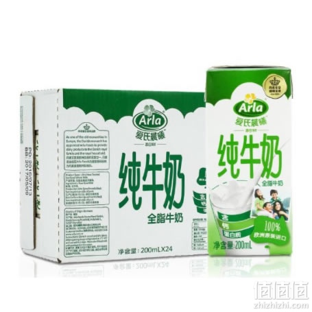 爱氏晨曦全脂纯牛奶