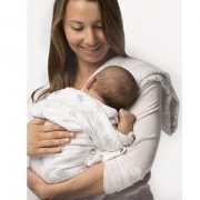 SwaddleDesigns Muslin 婴儿包巾毯子 4件装