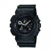 七夕好礼！Casio 卡西欧 G-SHOCK系列 时尚双显运动电子男表 GA-100-1A1