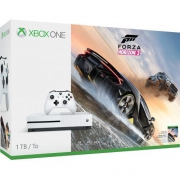 微软（Microsoft） Xbox One S 1TB 游戏主机《极限竞速：地平线3》同捆版 +额外手柄