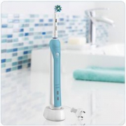 中亚Prime会员：Oral-B 欧乐-B Pro 600 Cross Action 多角度深层清洁电动牙刷