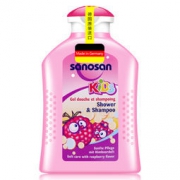 哈罗闪（sanosan） 儿童二合一洗发沐浴露 200ml *3件+凑单品