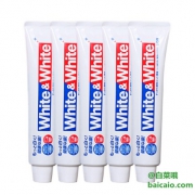 Lion 狮王 White & White 美白牙膏 150g*10支*2件