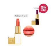 七夕好礼！TOM FORD 汤姆·福特 限量白管口红 #05 sweet spot 3g + 黑管 #17