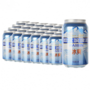 哈尔滨（Harbin） 冰爽啤酒 330ml*6罐*4组