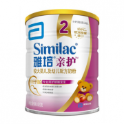 雅培（Abbott）  金装亲护 2段 较大婴儿和幼儿配方奶粉 820g *2件