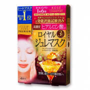 高丝（KOSE） 玻尿酸 黄金果冻面膜 30g*4片