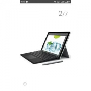 微软（Microsoft）Surface Pro 4 （Intel i5 4G内存 128G存储 触控笔 预装Win10）