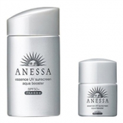 相当于8折！资生堂安耐晒ANESSA 60ml+10ml 银瓶套装