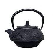 Tat silo 辰香 铸铁壶养生生铁铸铁壶 铸铁壶海鸟300ML[铁壶煮水使水质清洌甘甜]古人云"器为茶之父,水为茶之母"铁壶正是极具艺术美学价值的煮水利器 完全契合纯正茶道对器具的美学要求