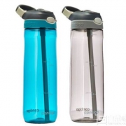 Contigo 康迪克 Autospout Straw Ashland 运动冷饮吸管杯 750ml*2个装 Prime会员凑单免费直邮