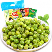 限plus会员：口水娃 混合口味青豆豌豆 500g