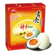 神丹 青壳油黄咸鸭蛋 52g*30枚 *4件