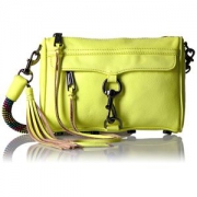 REBECCA MINKOFF mini MAC 女款真皮斜挎包