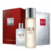 SK-II Pitera精华套装(75ml神仙水+30ml清莹露+面膜）