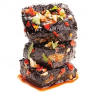 邬辣妈 经典黑色长沙臭豆腐 500g/袋 独立小包装