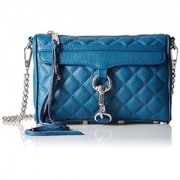 REBECCA MINKOFF Quilted mini MAC 女款真皮斜挎包