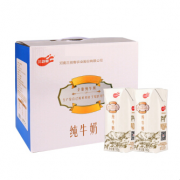 限地区：三剑客 钻石包 纯牛奶 180g*12盒 礼品装