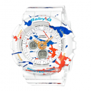 卡西欧（CASIO）  BABY-G BA-120SPL-7AJF 涂鸦系列女士运动腕表